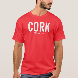Rebellisk utslagsplats för kork t-shirt