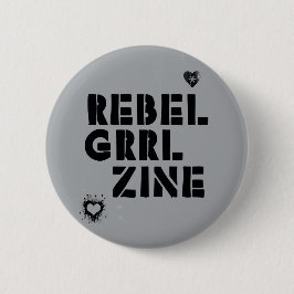 Rebelliska Grrl Zine Knapp