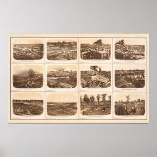 Rebelllinjer, Atlanta, Ga Poster