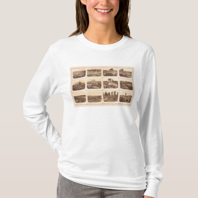Rebelllinjer, Atlanta, Ga T-shirt (Framsida)