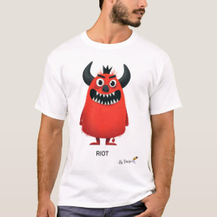 Rebellmonster   Ursprunglig Design för Vuxna T Shirt