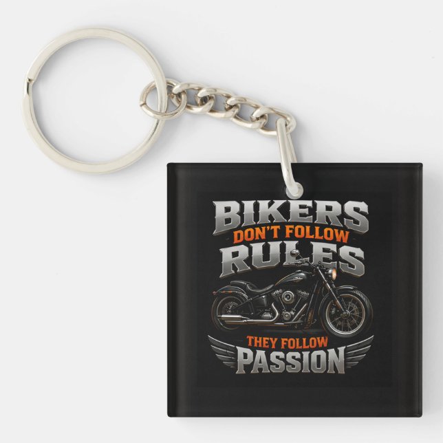 🏍️ Rebellmotorcykelgrafik för anpassade förare ☠️ (Framsidan)