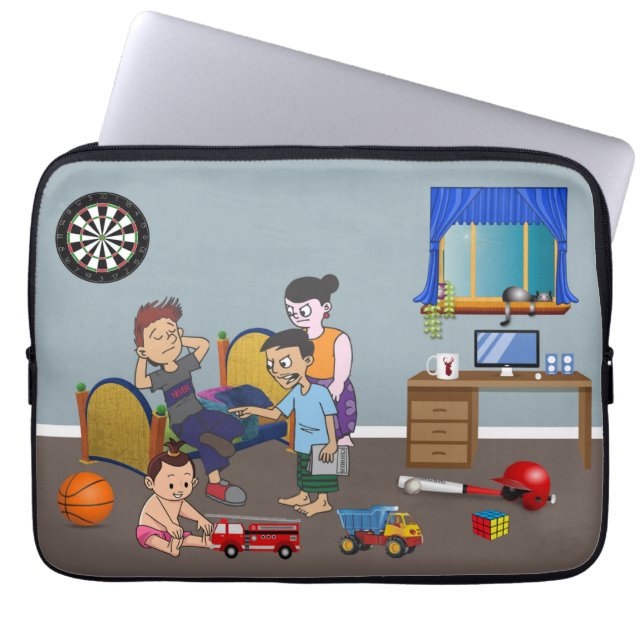 Rebells Haven Laptop Fodral (Framsidan)