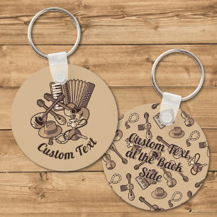 Rebetiko Icons Keychain Nyckelring
