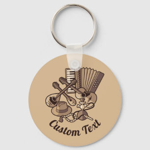 Rebetiko Icons Keychain Nyckelring