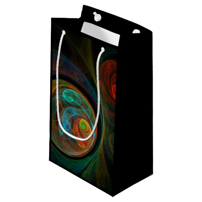 Rebirkelånga blå Abstrakt Art (Framsidan Vinklad)