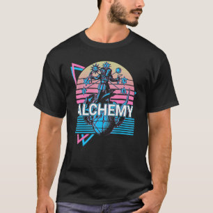 Rebis Alchemy Alchemist Magnum Opus Retro T Shirt