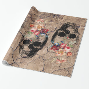 Reborn - Döskallar Blossoming från damm Presentpapper