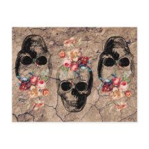 Reborn - Döskallar Blossoming från damm