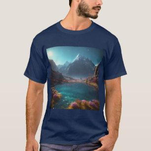 "Reborn in the Sjö World Graphic T-Shirt" T Shirt