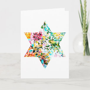 Reborn Star Jewish Sympathy Kort