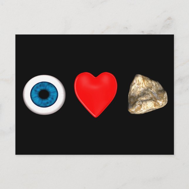 Rebus för fysiker vykort (Framsida)