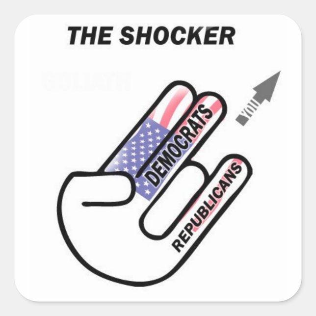 REC FYRKANTIGT KLISTERMÄRKE (Framsida)