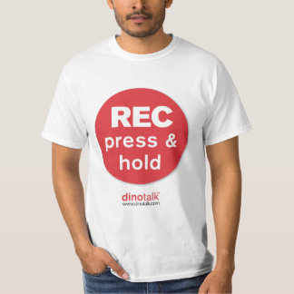 REC - press & håll Tee