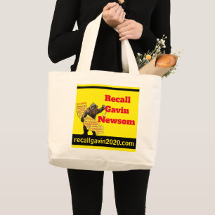 Recall Gavin Newsom Jumbo Tygkasse