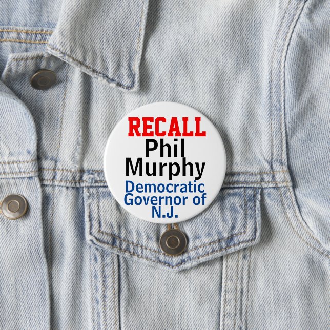 Recall Phil Murphy-demokratiske guvernör i New jer Knapp (In Situ)