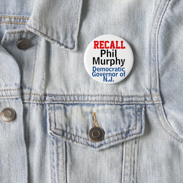 Recall Phil Murphy-demokratiske guvernör i New jer Knapp (In Situ)