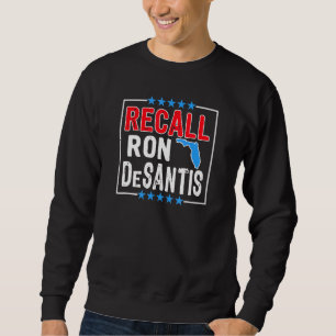Recall Ron Desantis Anti Florida guvernör Ron Desa Lång Ärmad Tröja
