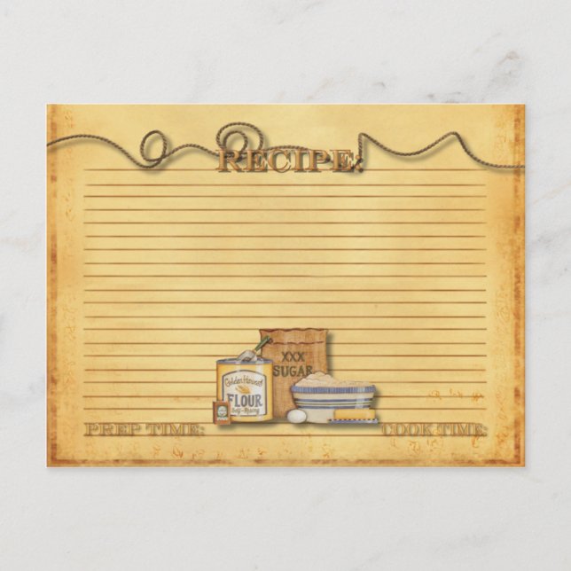 recensionskort för gammal tid vykort (Framsida)