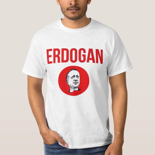 Recep Tayyip Erdogan - Türkiye - Turkiet T Shirt (Framsida)