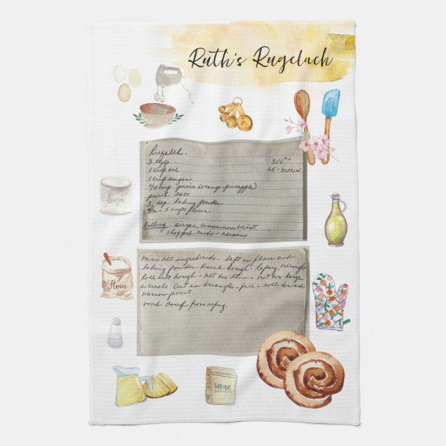 Recept Arv Kökshanddukar (Vertikal)