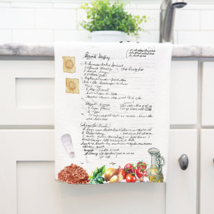 Recept ärvda tekökshanddukar kökshandduk