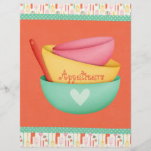 Recept Binder Dividers