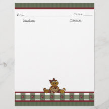 Recept Bok Stationery