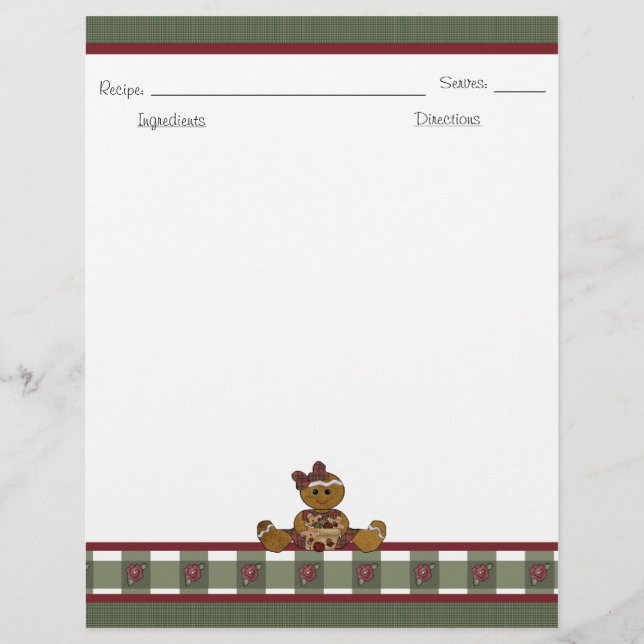 Recept Bok Stationery (Framsida)