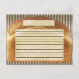 recept bröd vykort