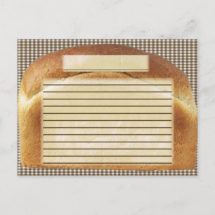 recept bröd vykort