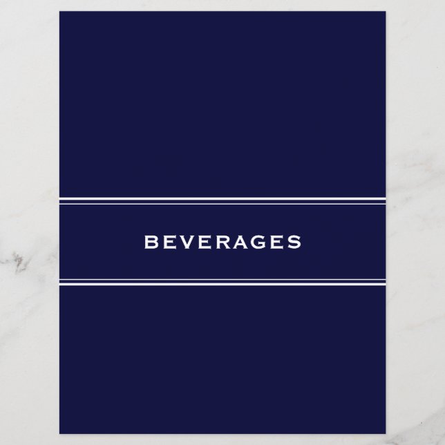 Recept Divider Desserts Navy Blue (Framsida)