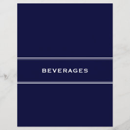 Recept Divider Desserts Navy Blue
