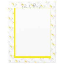 Recept för anteckningsbokssidor Lemons Daisy Kitch