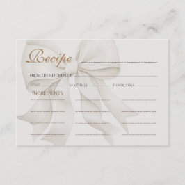 Recept för bröllopsfest med neutral slinga tilläggskort