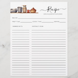 Recept för budgeterade vattenfärgsbutikshyllor för reklamblad