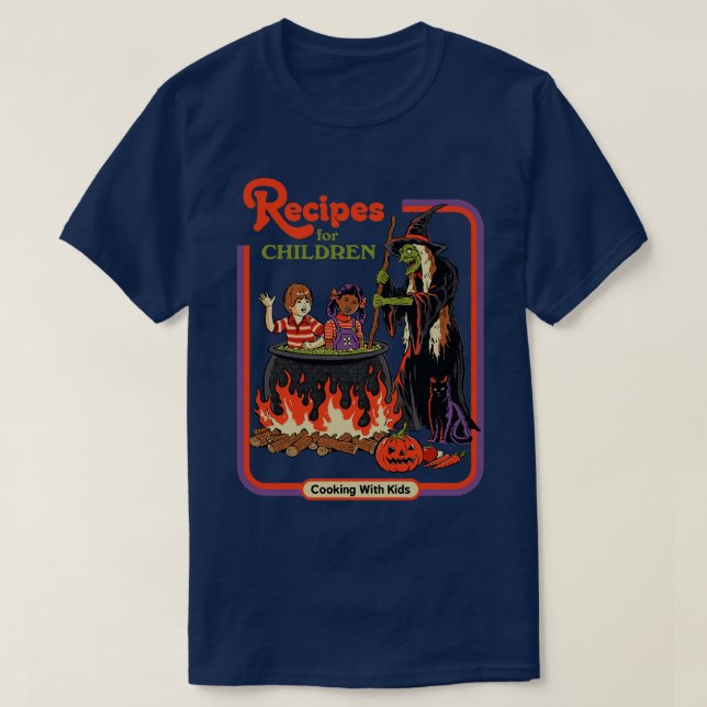 Recept for Children TShirt T Shirt (Design framsida)