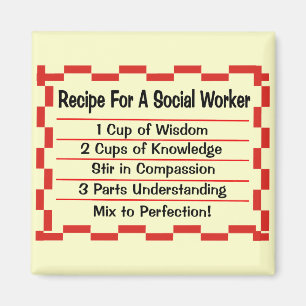 Recept för en socialarbetare magnet
