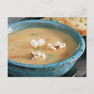Recept för ölostsoppa vykort