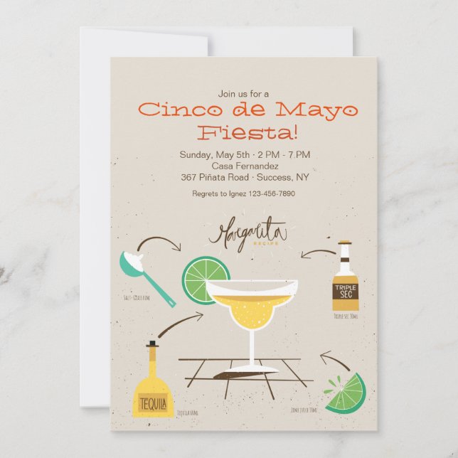 Recept för rolig inbjudan (Framsida)