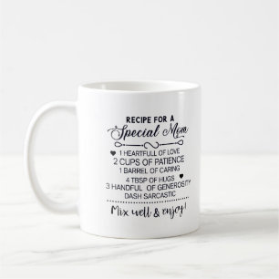 Recept för speciell mamma Mors dag present Kaffemugg