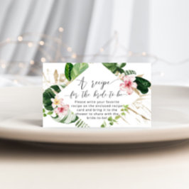 Recept för tropiska möhippor tilläggskort