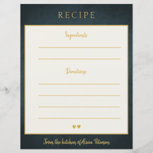 Recept för typografi av lyxbåtens elegant guld