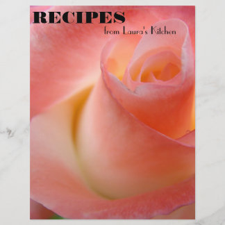 RECEPT från Ditt kök Rosa Ros brevpapper