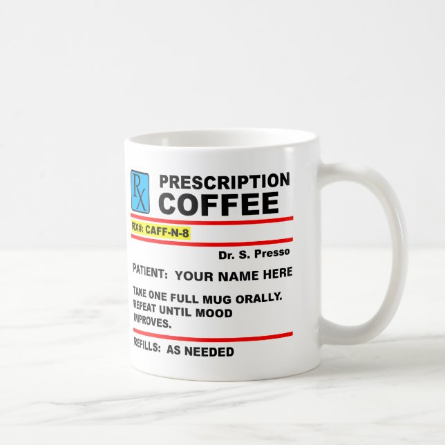 Recept Kaffein Rx Rolig Kopp (Höger)