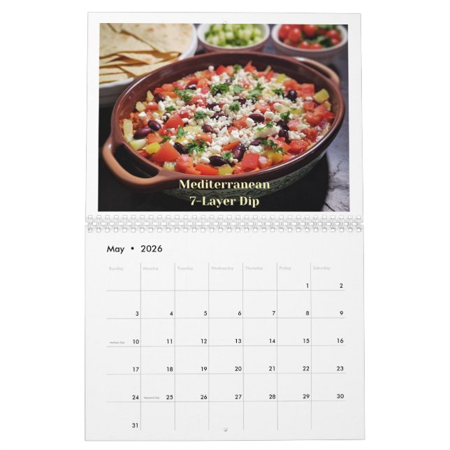 Recept med Roy 2025 Calendar Kalender (May 2026)