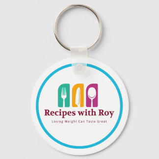 Recept med Roy Metall Circle Keychain Nyckelring