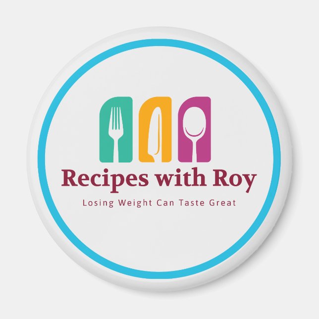 Recept med Roy Refrigerator Magnet (Framsidan)