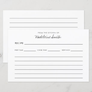 Recept Modernt Skript Från Kökets Receptkort