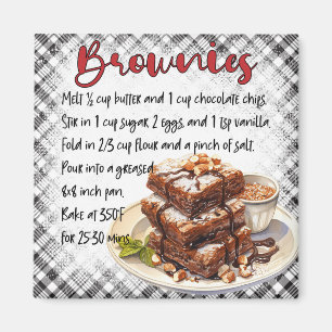 Recept på Brownie Magnet